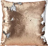 DEKORATIIVPADI 45X45CM KULDNE/HÕBEDANE