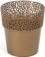 LILLEPOTT ROSA D.14,5/H.15,3CM PRONKS PLASTIK