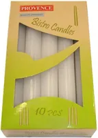 BISTROOKÜÜNAL VALGE 10TK/PAKIS 5H