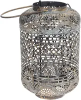 METALL LATERN 16X16X25CM KLAAS SILINDRIGA ANTIIKNE