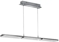 LAELAMP GESTIC 1X12W LED 1050LM MATT NIKKEL