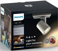 KOHTVALGUSTI PHILIPS 5,5W LED RUNNER VALGE HUE TIMMERIGA