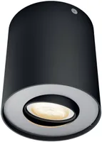 KOHTVALGUSTI PHILIPS 5,5W LED PILLAR MUST HUE TIMMERIGA