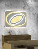 PLAFOON TRIO SUZUKA 1X75W 7000LM VALGE