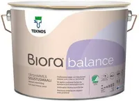 SEINAVÄRV TEKNOS BIORA BALANCE 9L VALGE TÄISMATT