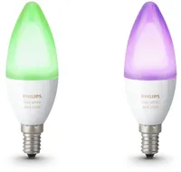LED LAMP PHILIPS HUE WHITE/COLOR AMBIANCE 6W E14 B39 KOMPLEKTIS 2TK 