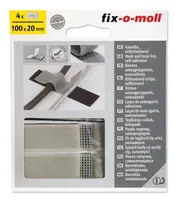 KLEEBITAV KAABLIKINNITUS FIX-O-MOLL TAKJAGA 100X20MM 4TK