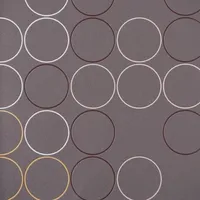 TAPEET RAFFI 2 11063 0,53X10,05M CIRCLES BROWN