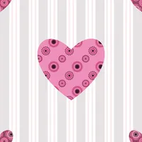 TAPEET PAPIER 1226.6 0,53X10,05M TRIIP/SÜDA ROOSA