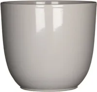 LILLEPOTIÜMBRIS MICA DECORATIONS TUSCA H14XØ14,5CM BEEŽ