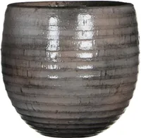 LILLEPOTIÜMBRIS MICA DECORATIONS INGMAR H16XØ15CM TAUPE