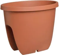 RÕDUKAST LILLESILD GARDENICO BALCONIA OVI Ø30CM TERRACOTTA