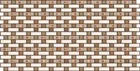 PVC SEINAPANEEL 48X95CM RELJEEF MOSAIIK GLASUR