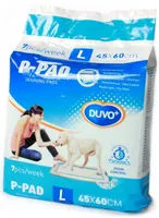 KOERA WC MATID P-PAD DUVO+ 45X60CM LARGE 7TK PAKIS