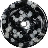 VALAMU GL 122 39X39X12CM KUNSTLIK VAIK VALGE-MUST