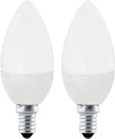 LED LAMP 4W E14 3000K 320LM 2TK PAKIS EGLO