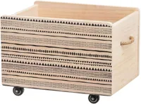 SISUSTUSKAST TRIANGLE RATASTEGA 43X31X30CM PUIT