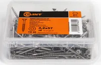 ROOSTEVABA TERRASSIKRUVI CLINT 4,2X57 A2 250/TK KARP