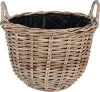 SISUSTUSKORV Ø40X30CM KUBU SANGADE JA SISEKATTEGA