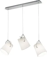 LAELAMP TRIO MERAN 3XE27 60W MATT NIKKEL/VALGE