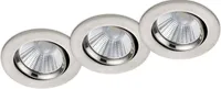 RIPPLAEVALGUSTI TRIO PAMIR 3X5,5W 345LM 3000K MATT NIKKEL 3TK PAKIS