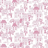 TAPEET JACK´N´ROSE VILLAGE LL-05-09-2 ROOSA