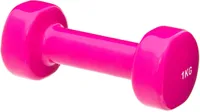 HANTEL ATOM 1KG 14X6,5X7CM NEOPREEN ROOSA