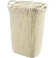 PESUKAST KUDUM CURVER 61X45X34CM 57L PLASTIK VALGE