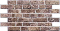 SEINAPANEEL LLC REGUL PVC RELJEEF 49X97CM KIVI RETRO PRUUN