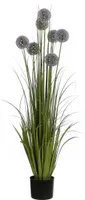 KUNSTTAIM SEASSPRING ALLIUM POTIS Ø15X122CM LILLA