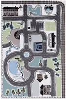 VAIP 4LIVING LIIKENNE 100X150CM SININE/ROHELINE