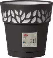 ISTUTUSPOTT ALUSEGA ELHO CLOE Ø30X29CM TUMEHALL HELEHALLIDE LEHTEDEGA