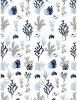 DUŠIKARDIN DUSCHY SEAWEED 628-66 180X200CM POLÜESTER