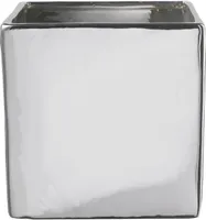 ÜMBRISPOTT SOENDGEN KERAMIK SHINY MIRROR Ø13X13CM HÕBE