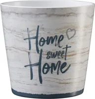 ÜMBRISPOTT SOENDGEN KERAMIK HOME SWEET HOME Ø14X13CM 