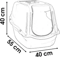 LEMMIKLOOMA LIIVAKAST ROMEO 55X40X40CM HALL