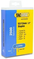 KLAMBRID TACWISE 53/12MM BLISTER 2500TK PAKIS