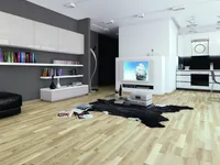 LAUDPARKETT BARLINEK 14MM SAAR STANDARD VALGE MATT LAKK 3-LIPPI