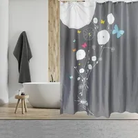 DUŠIKARDIN MSV 180X200CM B-140801 BUTTERFLIES POLÜESTER