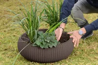 LILLEPOTIÜMBRIS COZY 22,8L PRUUN