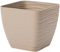LILLEPOTT FORM-PLASTIC SAHARA KANDILINE BEEŽ 17CM