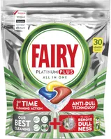 NÕUDEPESMASINA KAPSLID FAIRY PLATINUM PLUS YELLOW 30TK