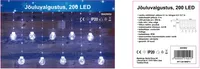 JÕULUVALGUSTUS 138LED KÜLM VALGUS
