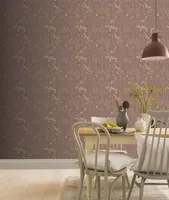 TAPEET ARTHOUSE MEADOW FLORAL CHOCOLATE