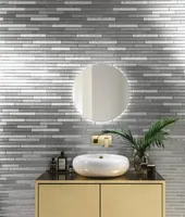 TAPEET ARTHOUSE FOIL SLATE SILVER