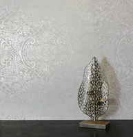 TAPEET ARTHOUSE OGEE CREAM GOLD KISS FOIL