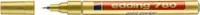 VÄRVIMARKER EDDING PERMANENTE 780 KULDNE 0.8MM