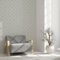 TAPEET ARTHOUSE SCANDI LEAF GREY