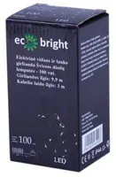 JÕULUVALGUSTUS ECO BRIGHT COPPER 100LED, IP44, 9,9M SOE VALGE