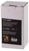 JÕULUVALGUSTUS ECO BRIGHT COPPER 100LED, IP44, 9,9M SOE VALGE